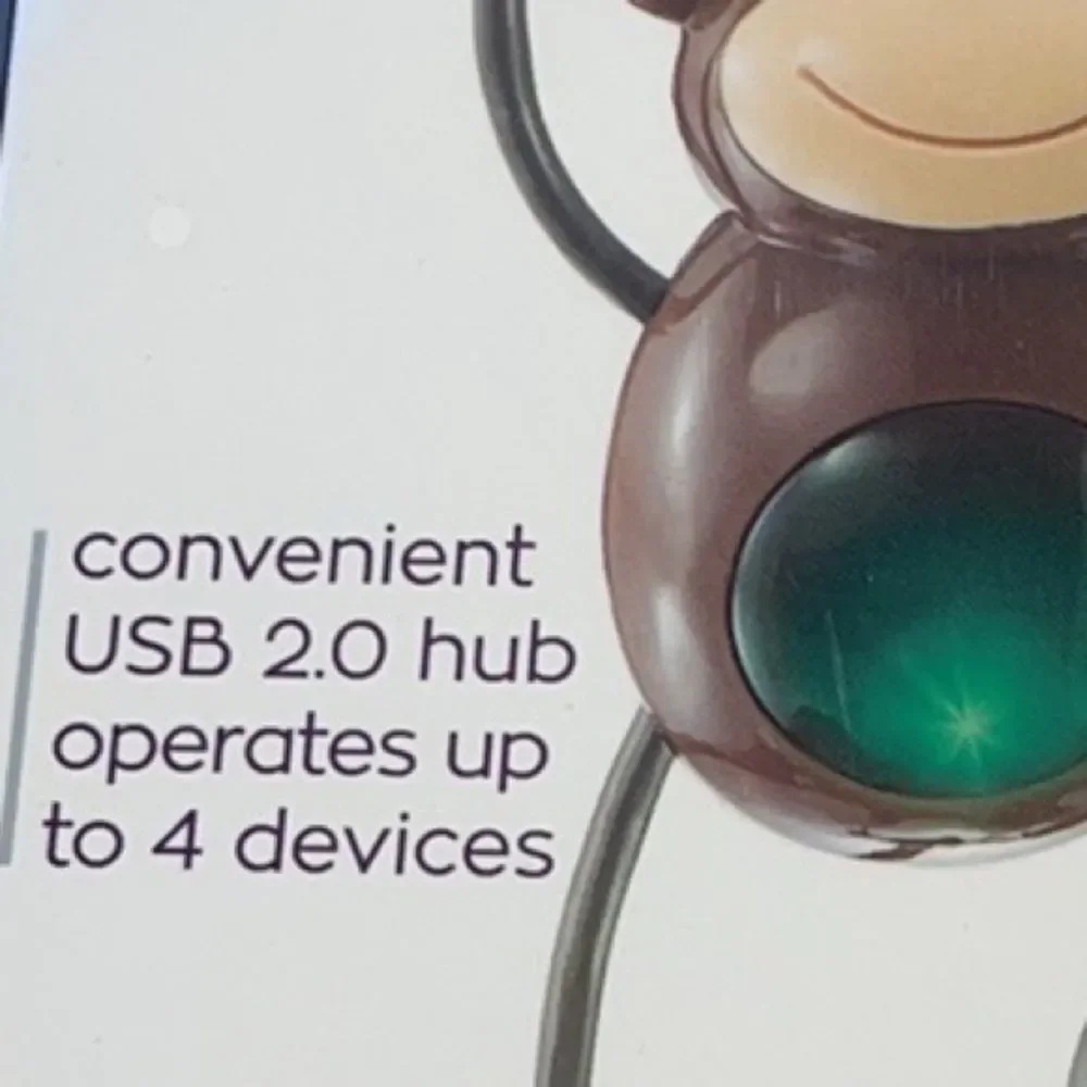 NEW GIZMOZ 4-port Monkey USB Hub